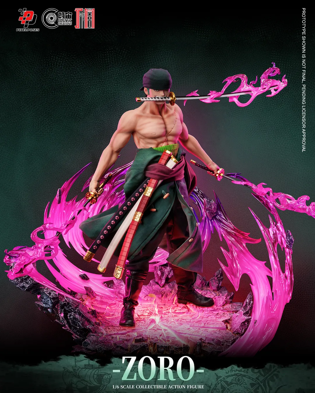 PIXELPOSES RORONOA ZORO 10
