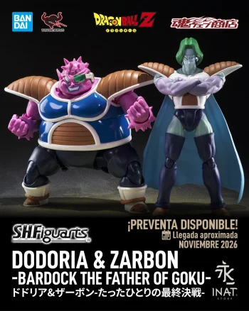S.H.Figuarts DODORIA & ZARBON -BARDOCK THE FATHER OF GOKU-