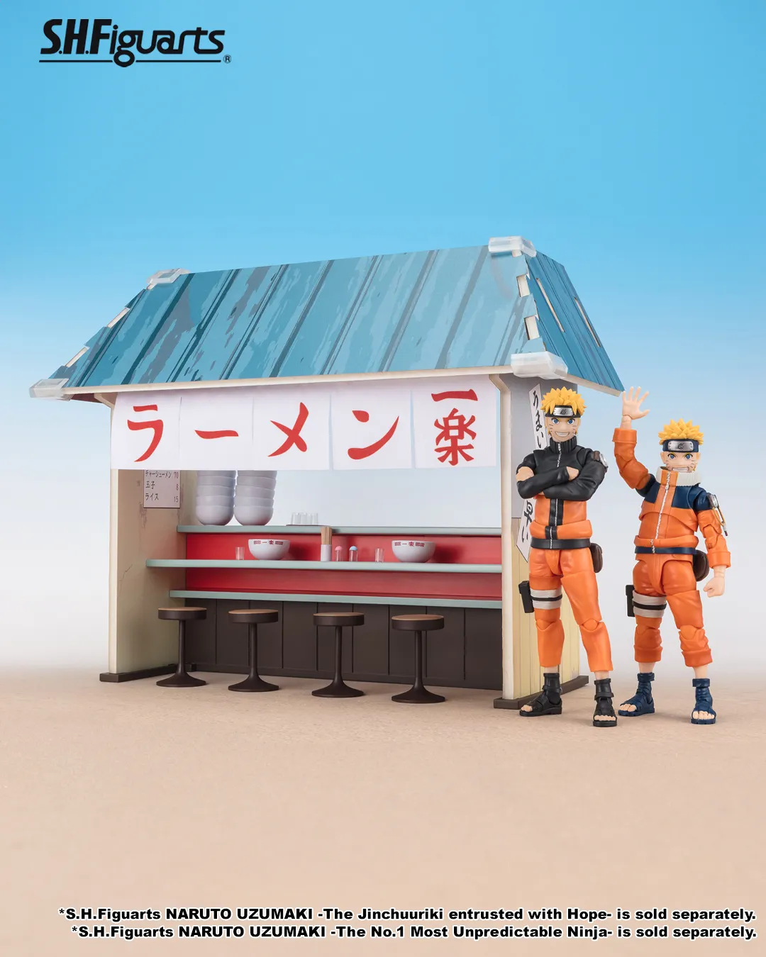 S.H.Figuarts ICHIRAKU RAMEN SET - Imagen 4