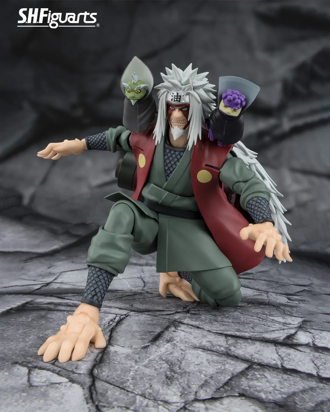 S.H.Figuarts JIRAIYA -Hidden Leaf Heroic Master Sage- (Sage Mode Set) - Imagen 2