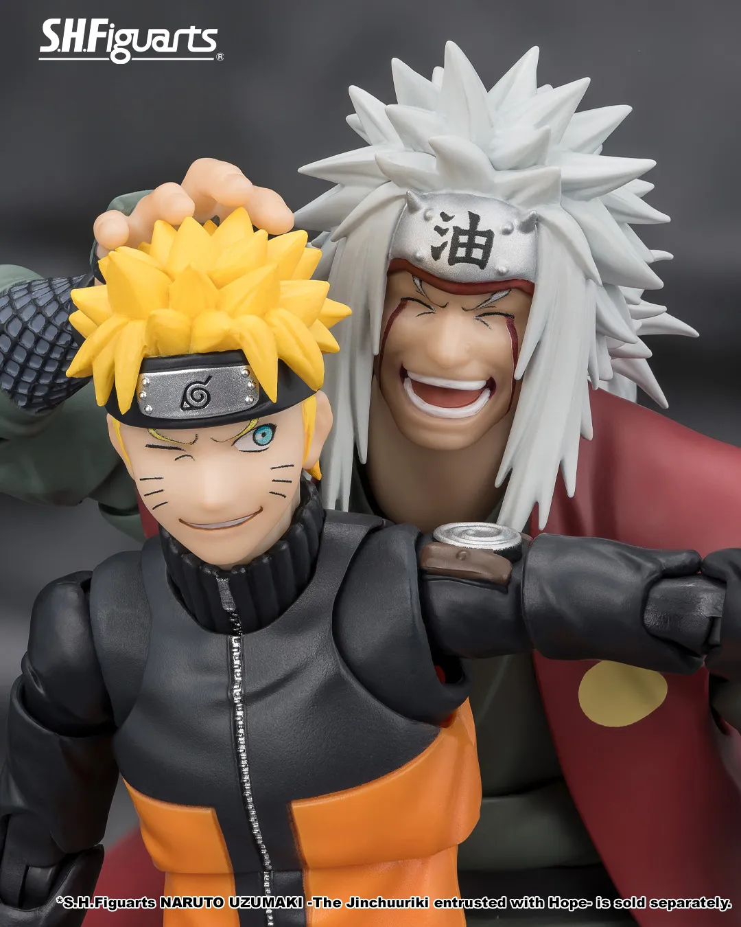 S.H.Figuarts JIRAIYA -Hidden Leaf Heroic Master Sage- (Sage Mode Set) - Imagen 6