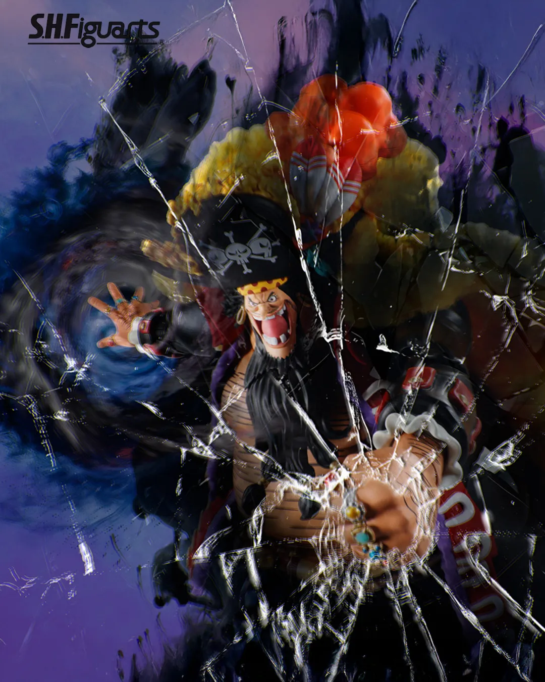 S.H.Figuarts MARSHALL.D.TEACH -FOUR EMPERORS- - Imagen 5