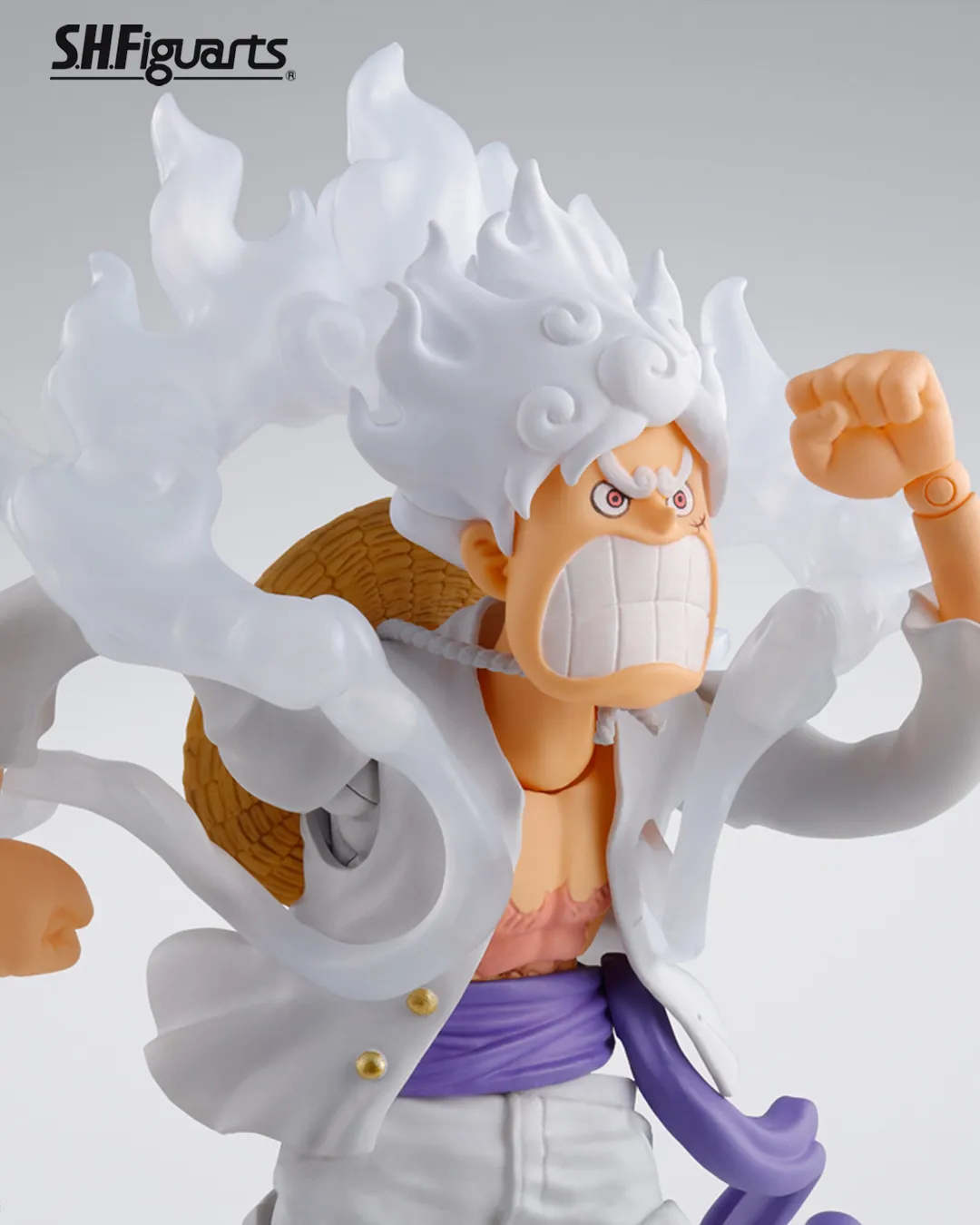 S.H.Figuarts MONKEY.D.LUFFY -GEAR 5- (Restock) - Imagen 6