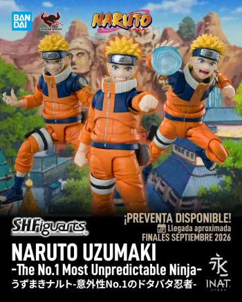 S.H.Figuarts NARUTO UZUMAKI -The No.1 Most Unpredictable Ninja- (Restock)