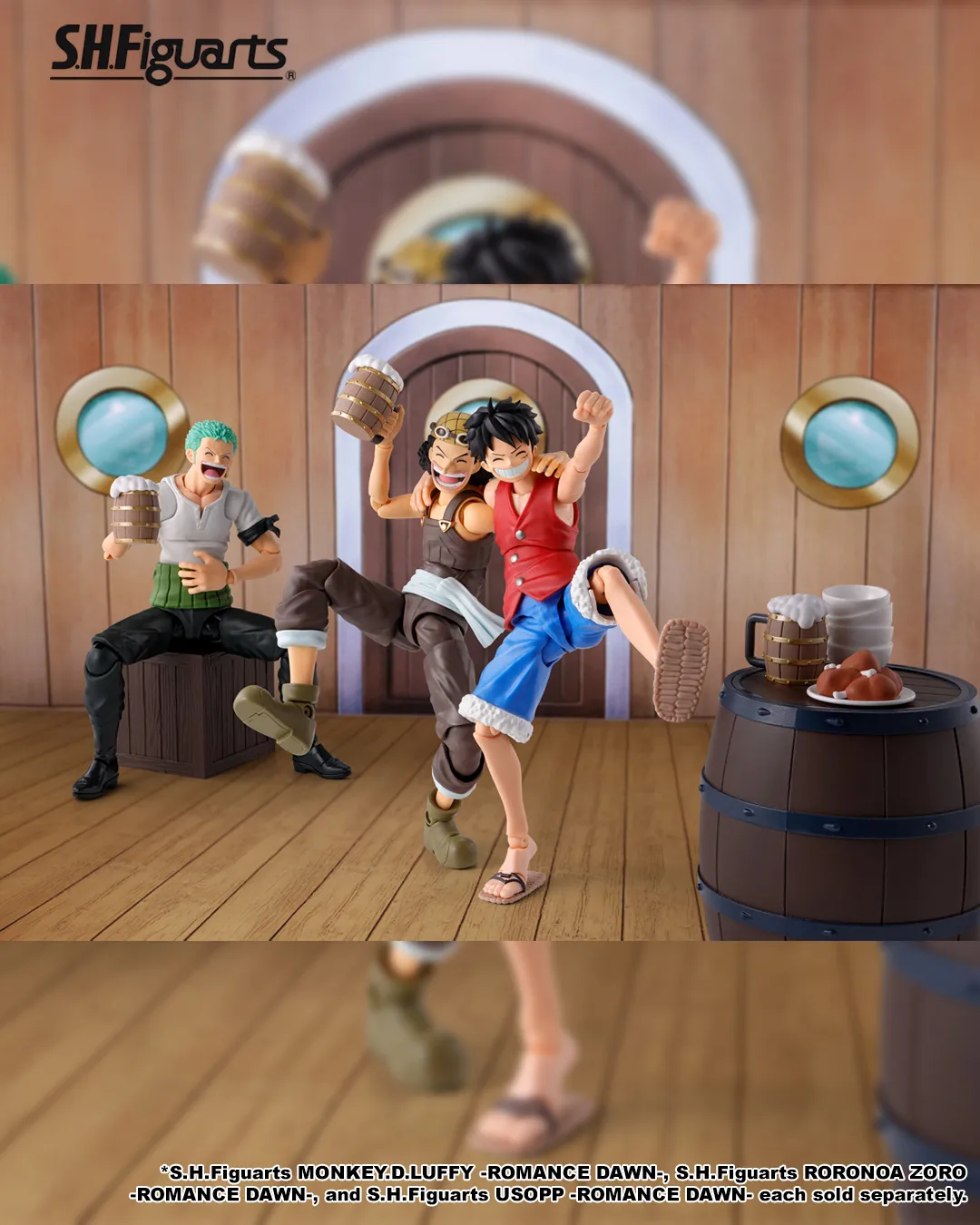 S.H.Figuarts PARTY SET -THE STRAW HAT CREW- - Imagen 6