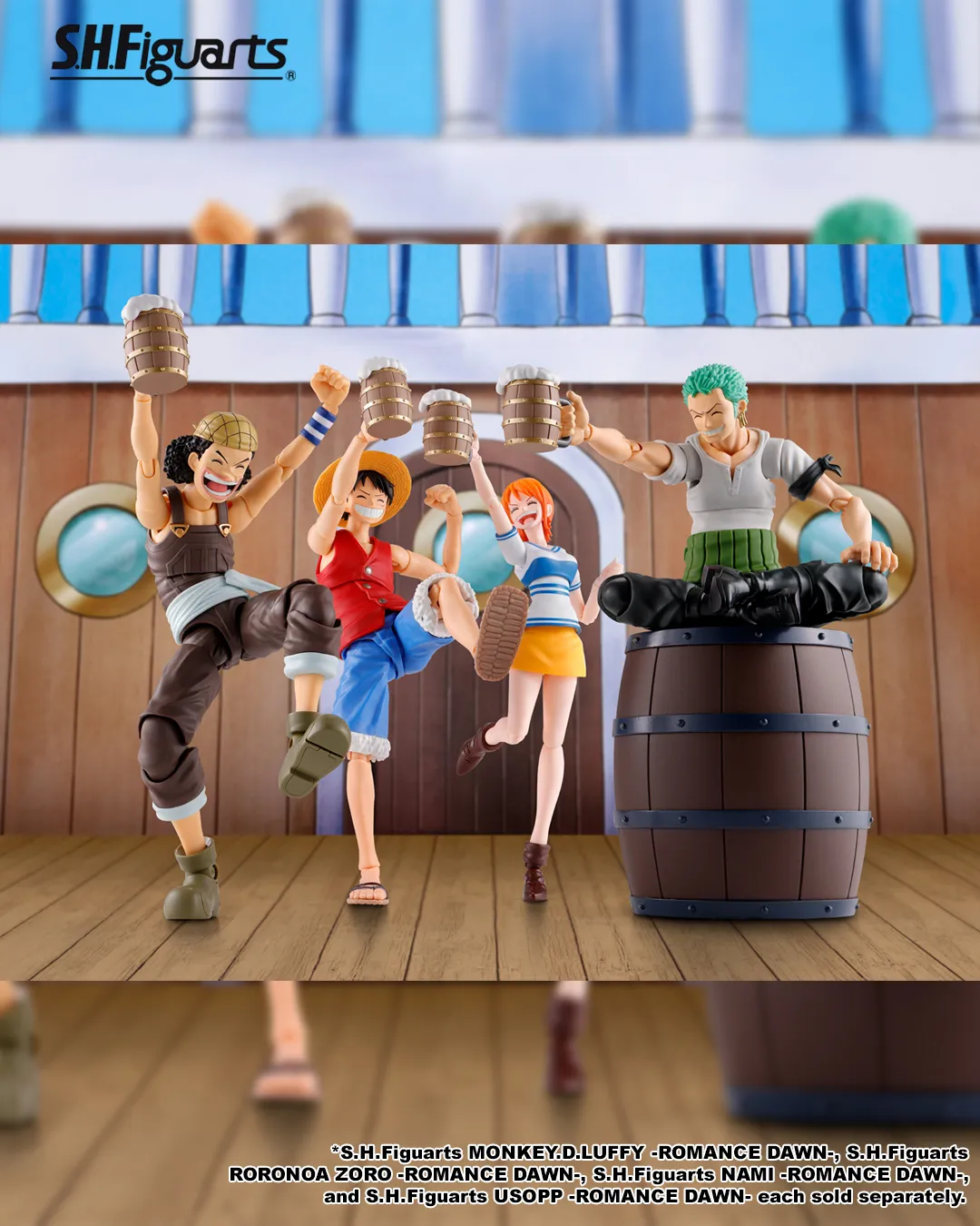 S.H.Figuarts PARTY SET -THE STRAW HAT CREW- - Imagen 7