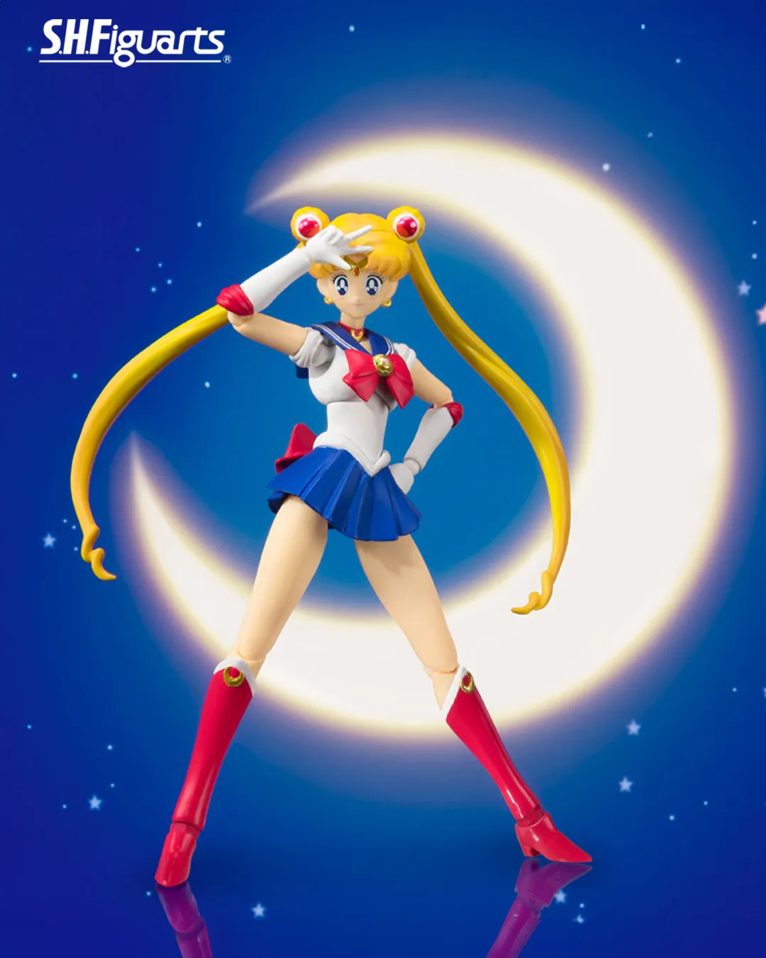 S.H.Figuarts SAILOR MOON -Animation Color Edition- (Restock) - Imagen 6