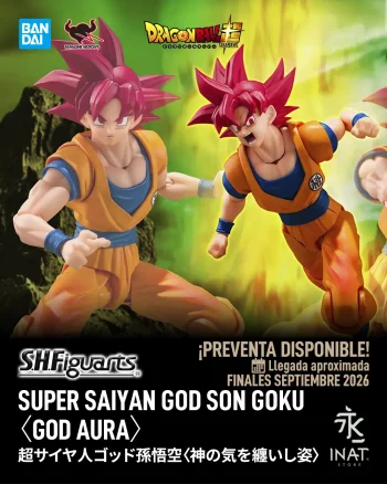 S.H.Figuarts SUPER SAIYAN GOD SON GOKU 〈GOD AURA〉