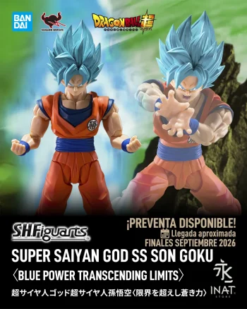 S.H.Figuarts SUPER SAIYAN GOD SUPER SAIYAN SON GOKU 〈BLUE POWER TRANSCENDING LIMITS〉