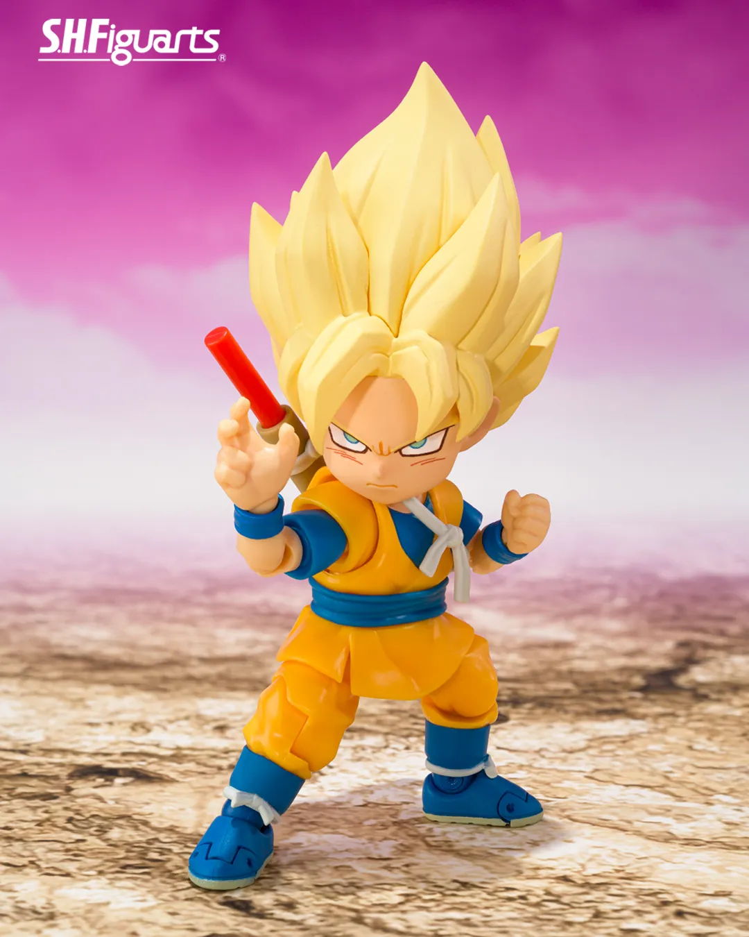 S.H.Figuarts SUPER SAIYAN SON GOKU (MINI) -DAIMA- - Imagen 2