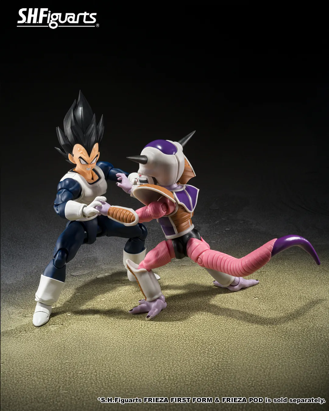 S.H.Figuarts VEGETA -Older Style Battle Clothes- - Imagen 6