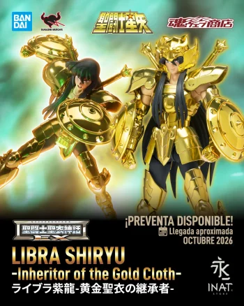 SAINT CLOTH MYTH EX LIBRA SHIRYU -Inheritor of the Gold Cloth-