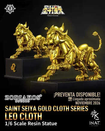 SAINT SEIYA GOLD CLOTH SERIES - LEO CLOTH 1/6 Scale Resin Statue