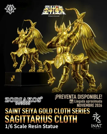 SAINT SEIYA GOLD CLOTH SERIES - SAGITTARIUS CLOTH 1/6 Scale Resin Statue