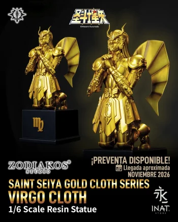 SAINT SEIYA GOLD CLOTH SERIES - VIRGO CLOTH 1/6 Scale Resin Statue